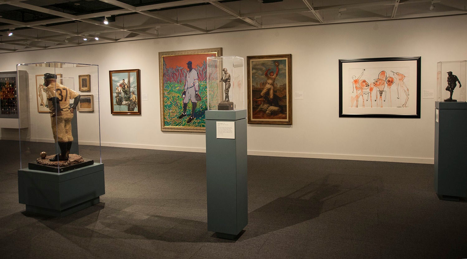 Museum showcases art of baseball Baseball Hall of Fame